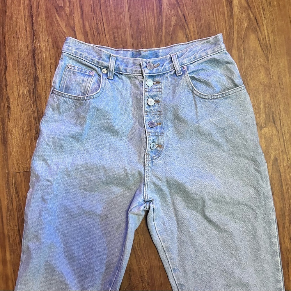 Classic Light Blue Women's Jeans Vintage High Rise Jeaner jeans - Picture 2 of 8